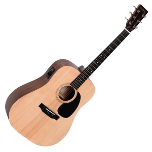 Sigma DME Dreadnought Acoustic Guitar - with SE-PT Preamp and Tuner